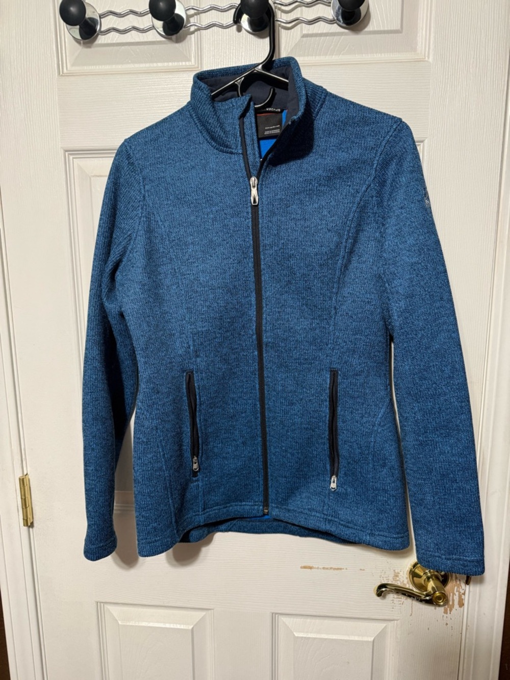 Spyder Women's Blue Full-Zip Utility Jacket